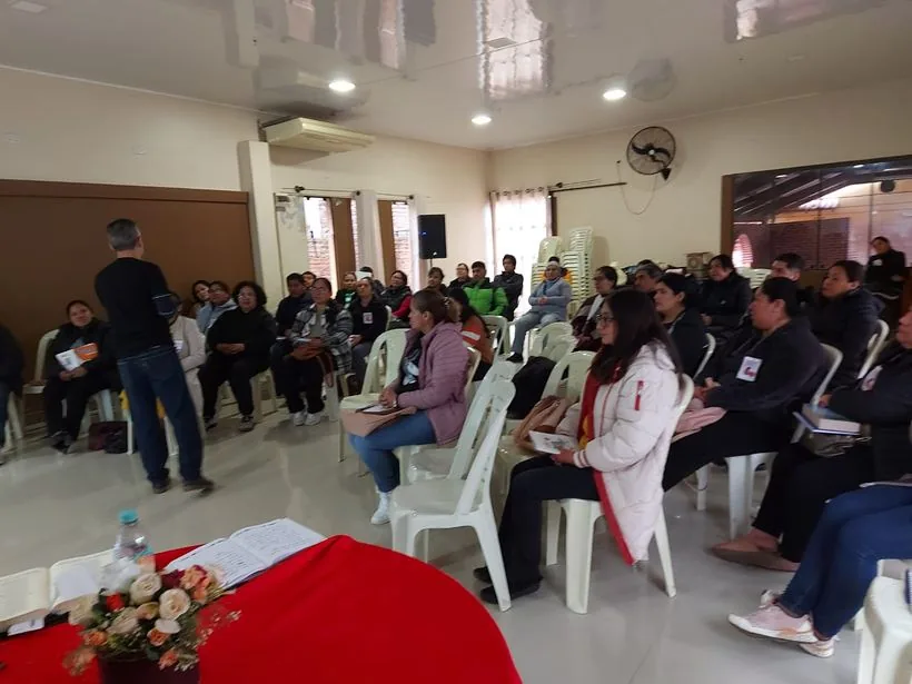 Fabio de Jesus en una charla de Negocios de Fe